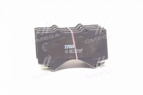 Комплект тормозных колодок, дисковый тормоз TRW GDB3524