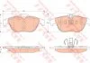 Комплект тормозных колодок, дисковый тормоз TRW GDB2051 (фото 1)