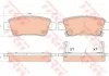 Комплект тормозных колодок, дисковый тормоз TRW GDB3576 (фото 1)