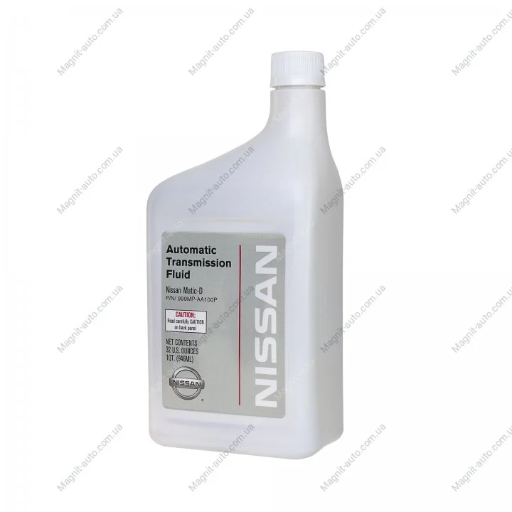Олива трансмісійна синтетична "ATF Matic Fluid D", 0.946л NISSAN 999MP-AA100P (фото 1)