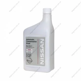 Олива трансмісійна синтетична "ATF Matic Fluid D", 0.946л NISSAN 999MP-AA100P