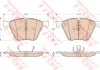 Комплект тормозных колодок переднего., BMW 5 GRAN TURISMO (F07), 7 (F01, F02, F03, F04), X5 (E70), X5 (F15, F85), X6 (E71, E72), X6 (F16, F86) 3.0D-6.0 10.07-07.19 TRW GDB1964 (фото 1)