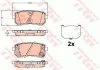 Комплект гальмівних колодок задн, HYUNDAI I30, TUCSON KIA SPORTAGE IV 1.4-2.4 10.07- TRW GDB3636 (фото 2)