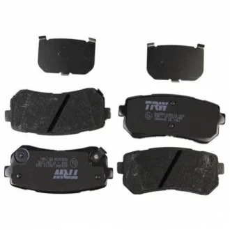 Комплект гальмівних колодок задн, HYUNDAI I30, TUCSON KIA SPORTAGE IV 1.4-2.4 10.07- TRW GDB3636