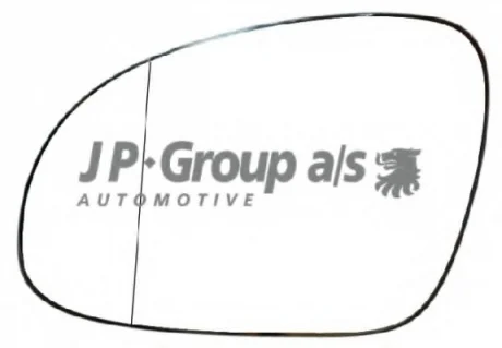 Вкладиш зовнішнього дзеркала Golf V/VI/Passat B6 Л. JP GROUP 1189304570