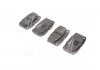 Комплект тормозных колодок переднего., LOTUS ELAN OPEL ASCONA B, ASCONA C, ASTRA F, CORSA A, CORSA A TR, KADETT D, KADETT E, KADETT E COMBO, MANTA B, OMEGA A, REKORD E 1.0-2.4 09.75-07.03 TRW GDB199 (фото 3)