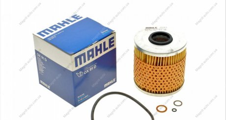 Фильтрующий элемент масляного фильтра BMW MAHLE / KNECHT OX 91D (фото 1)