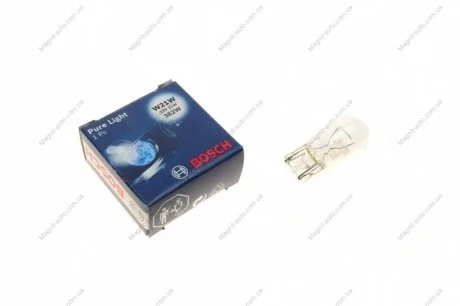 Лампа W21W 12V кратн. 10 шт. BOSCH 1987302251