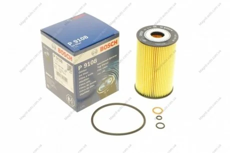 Фільтр оливний 9108 BMW 316i,318i,518i,Z3 E34,E46,E36,E30 89-02 BOSCH 1457429108
