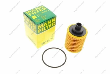 Фильтрующий элемент масляного фильтра MANN HU 712/7 X