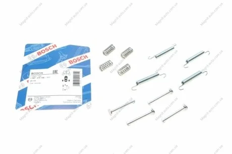 Комплект монтажний гальмівних колодок BOSCH 1987475166