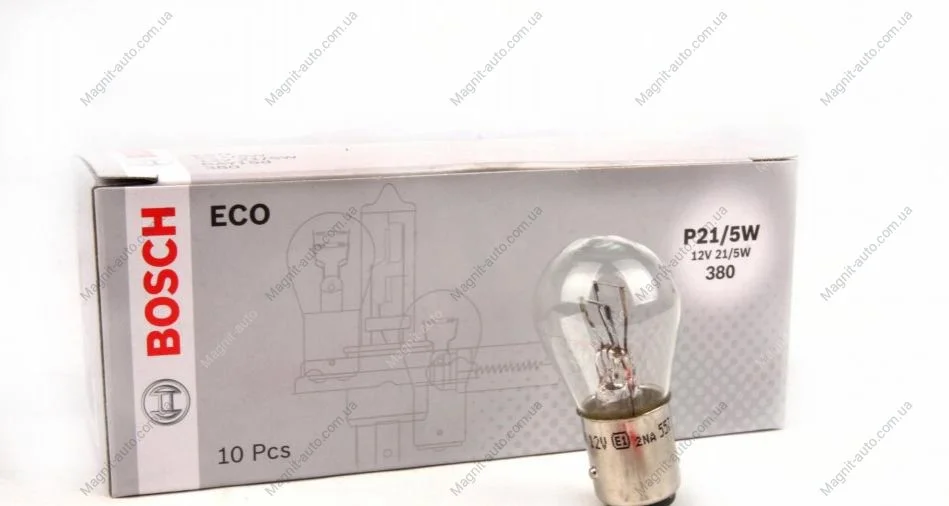 Лампа P21/5W 12 V QUICK BOSCH 1987302814 (фото 1)