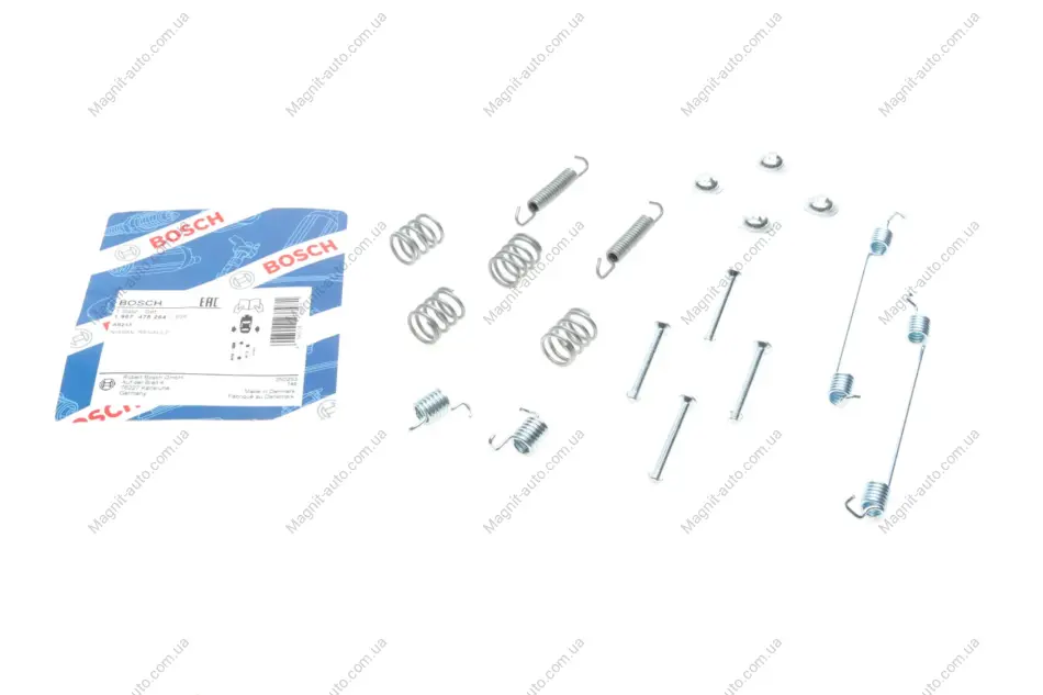 Пружинки зад. колодок, 97-08 (тип Lucas) (203x39mm) BOSCH 1987475264 (фото 1)