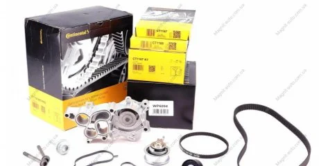 Ременной комплект ГРМ с помпой Contitech CT1167WP2PRO