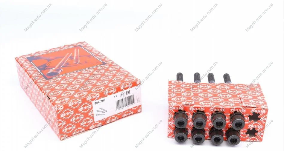 Болти ГБЦ комплект 8 штук на Audi 80/100/A6 -98 (M11x1.5) ELRING 804.250 (фото 1)