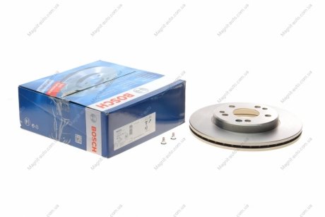 Тормозной диск передний DB W124/201 BOSCH 0986478186 (фото 1)