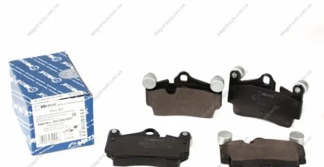 Колодки тормозные дисковые MEYLE 025 236 9417