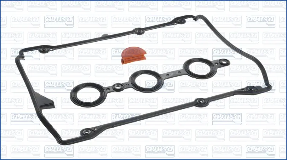 Прокладка клапанной крышки A4/A6/Passat 2.4/2.8i 95-05 (к-т) AJUSA.56003500 (фото 1)
