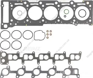 Комплект прокладок двигуна (верх) MERCEDES C (CL203), C (W203), C T-MODEL (S203), CLK (C209), E (VF210), E (VF211), E (W210), E (W211), E T-MODEL (S210), E T-MODEL (S211) 2.7D/3.0D 07.99-07.09 VICTOR REINZ 02-35160-01