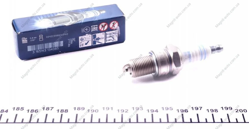Свеча зажигания BOSCH 0242235663 (фото 1)