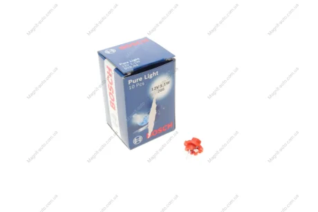 Автолампа Bosch Pure Light BAX BX8,4d 1,12 W BOSCH 1987302243