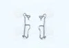 Комплект монтажных тормозных колодок, OPEL Astra F, Combo, Kadett E, Omega A, Vectra A/B, 84-05 TRW PFK241 (фото 3)