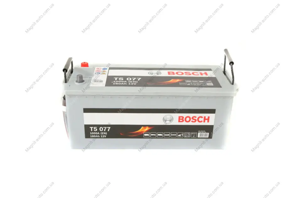 Акумулятор Bosch 12В 180Ач 1000А(EN) L+ BOSCH 0092T50770 (фото 1)