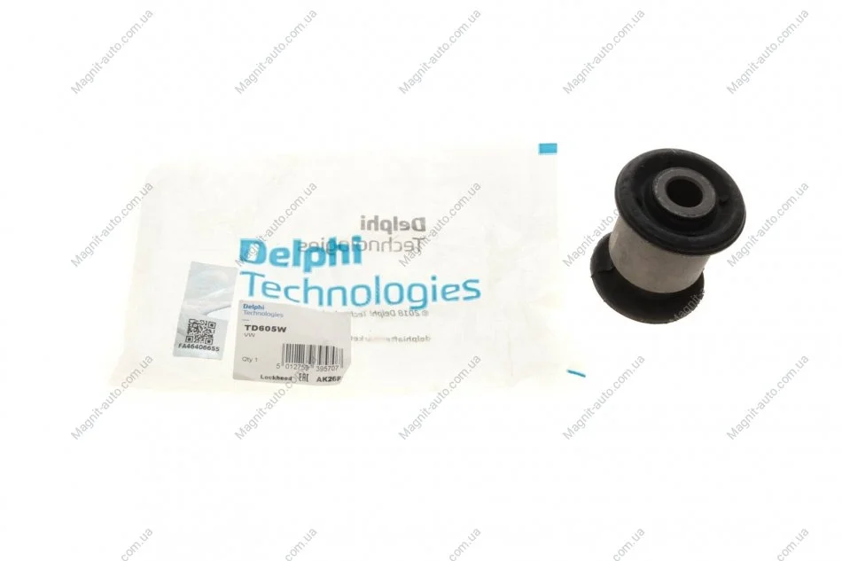 Сайлентблок важеля Delphi TD605W (фото 1)