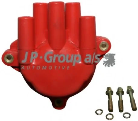 Крышка распределителя зажигания Opel Astra F/Kadett E/Omega A/Vectra A 1.8/2.0 85-00 JP GROUP 1291200900 (фото 1)