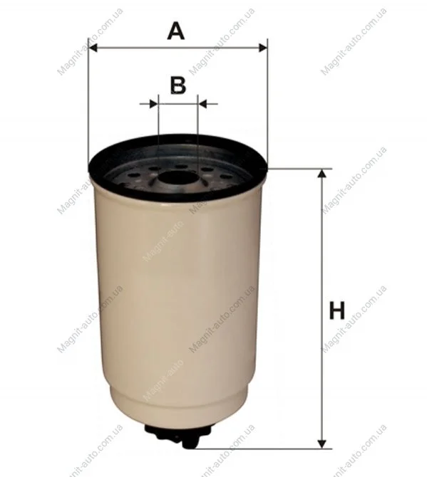 Фильтр топливный, 86-96 WIX FILTERS WF8052 (фото 1)