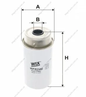 Фильтр топливный, 00-04 2.0-2.4DI WIX FILTERS WF8246