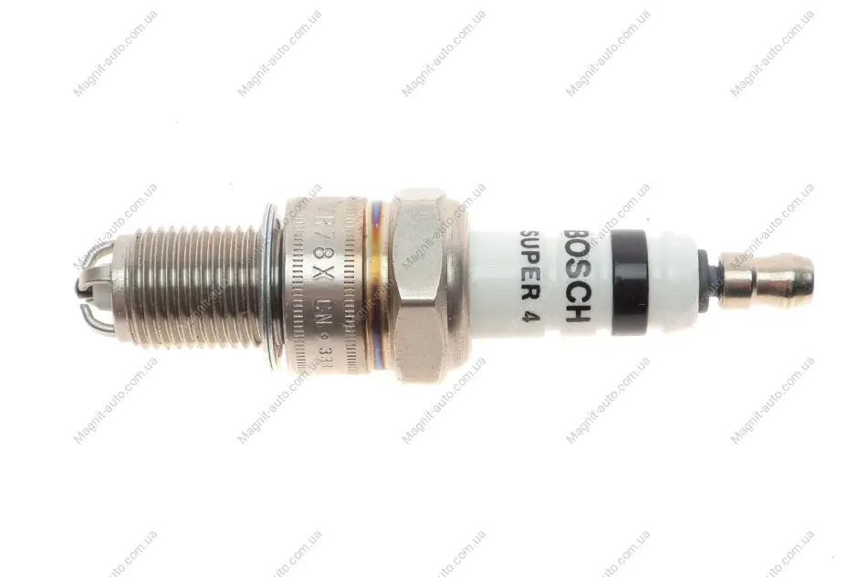 Свічка запалювання Bosch Super 4 WR78X BOSCH 0242232505 (фото 1)