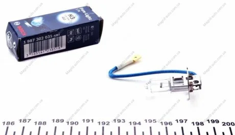 Лампа фарна H3, протівотум.фара Lanos (12v5ww5w) BOSCH 1987302031