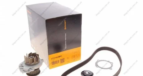 Ременной комплект ГРМ с помпой Contitech CT1115WP1
