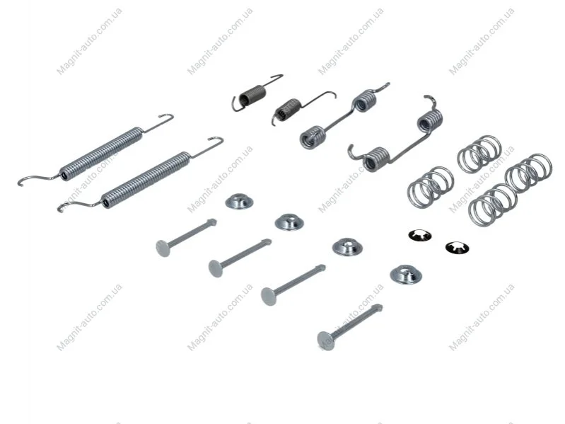 Монтажний набір гальмівної колодки (LUCAS) CHEVROLET CAPTIVA OPEL ASTRA F, ASTRA F CLASSIC, ASTRA G, ASTRA G CLASSIC, ASTRA H, ASTRA H CLASSIC, ASTRA H GTC, COMBO, COMBO TOUR 1.2-3.2 09.91- Delphi LY1241 (фото 1)