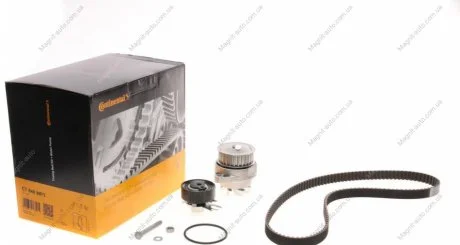 Ременной комплект ГРМ с помпой Contitech CT846WP3