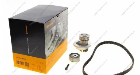 Ременной комплект ГРМ с помпой Contitech CT874WP5