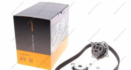 Ременной комплект ГРМ с помпой Contitech CT908WP1