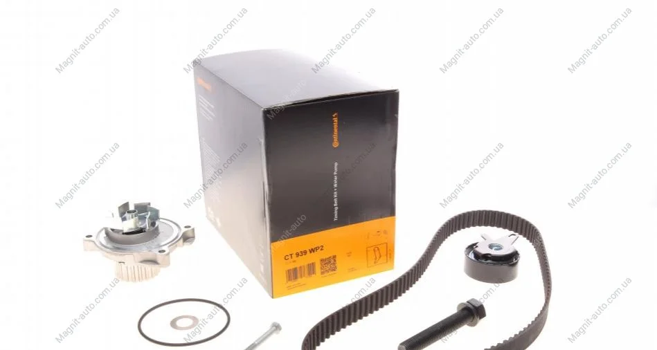 Водяной насос + комплект зубчатого ремня Contitech CT939WP2 (фото 1)