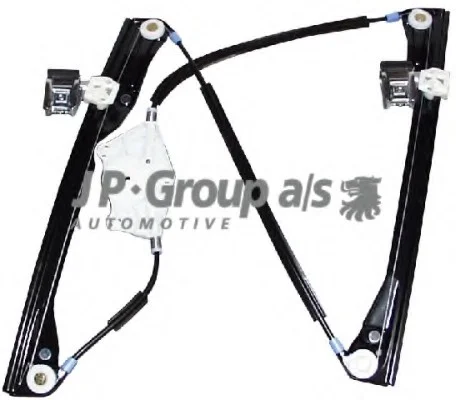 Механизм стеклоподъемника перед. Golf IV 97-05 Л. (без электромотора.) JP GROUP 1188101070 (фото 1)