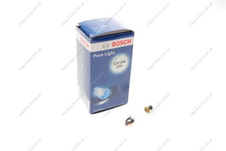 Лампа STANDARD 5W 12V 225 кратн. 10 шт. BOSCH 1987302225