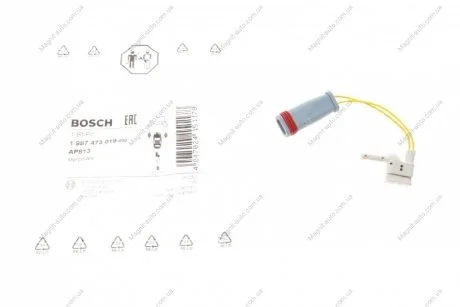 Датчик износа тормозных колодок BOSCH 1987473019
