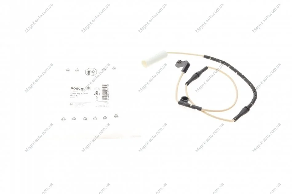 ДАТЧИК ЗНОШУВАННЯ ДИСК.КОЛ.ЗАД BOSCH 1987473044 (фото 1)