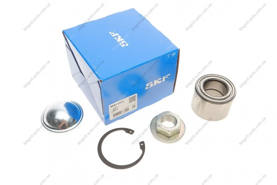 Подшипник ступицы, комплект FORD Fiesta/Focus/Fusion "R "1,2/2,0L "98>> SKF VKBA 6515 (фото 1)