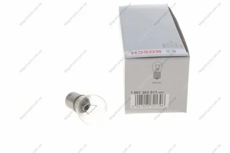 Автолампа ECO P21W BA15s 21 W прозрачная BOSCH 1987302811
