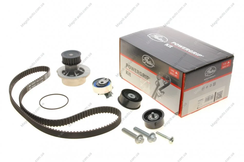 Ремкомплекти приводу ГРМ автомобілів з водяним насосом PowerGrip Kit (вироб-во) Gates KP25499XS-1 (фото 1)