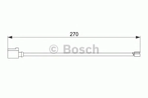 Датчик износа тормозных колодок BOSCH 1987474564 (фото 1)