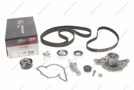 Комплект ГРМ + помпа, AUDI A4-A8, SKODA Superb, VW Passat 2.5 TDI 97-05 Gates KP25557XS-1