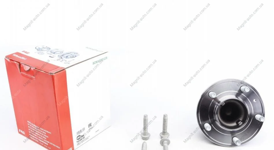 Комплект подшипника колеса CHEVROLET CRUZE, ORLANDO OPEL ASTRA J, ASTRA J GTC, CASCADA, ZAFIRA C 1.3D-2.0D 05.09- FAG 713645150 (фото 1)