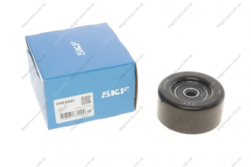 Натяжний ролик, поликлиновий ремень SKF VKM 62022 (фото 1)